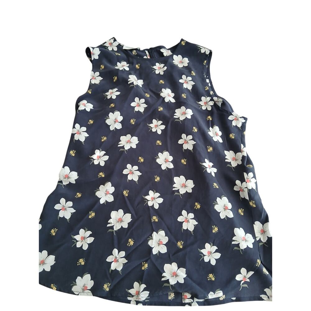 Equipment silk shell tank‎ floral small